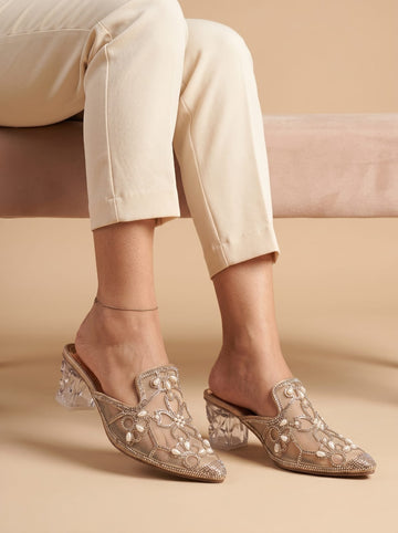 luxury to your look  Glitter Heels