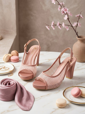 Sparkling Multi-Strap Platforms